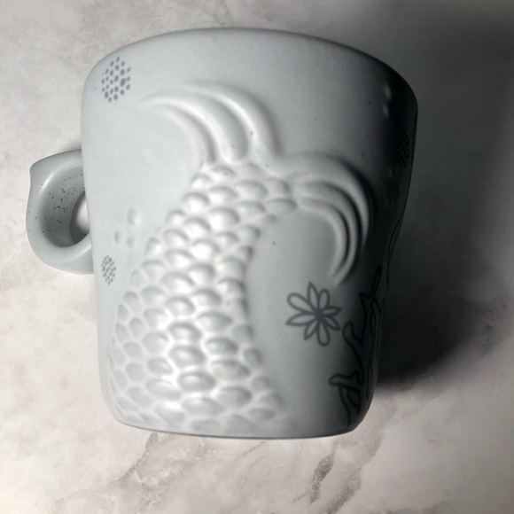 STARBUCKS 2016 Anniversary 12oz Mermaid Siren Tail Sea Star Mug - Picture 7 of 8